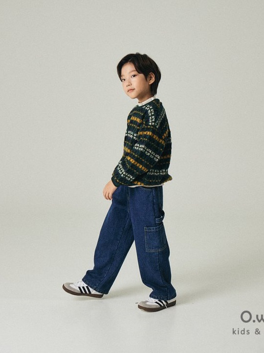Biscuit Brushed Denim Pants