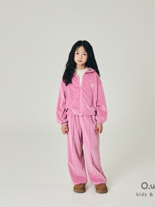Heart Veloa Pintuck Pants
