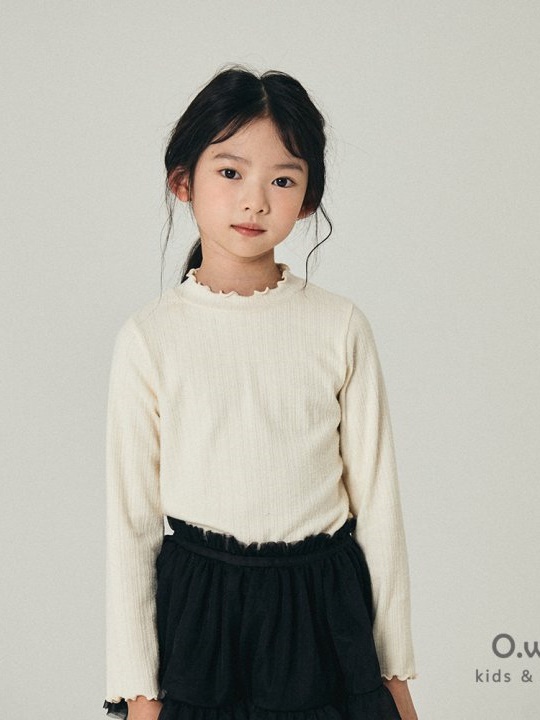 Flattering Fleece Mock Neck Tee