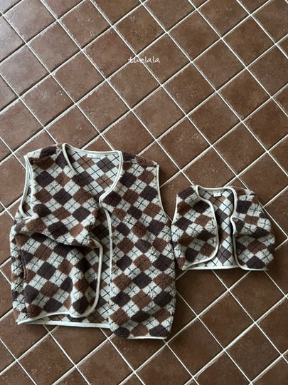 Mom Argyle Vest Mom Argyle Vest