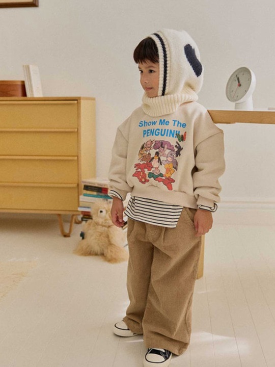 Corduroy Heart Pants