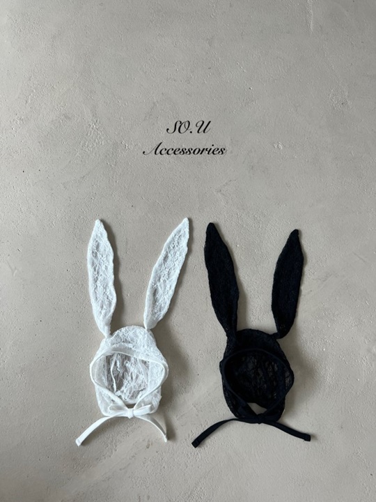 Rabbit Lace Bonnet Rabbit Lace Bonnet