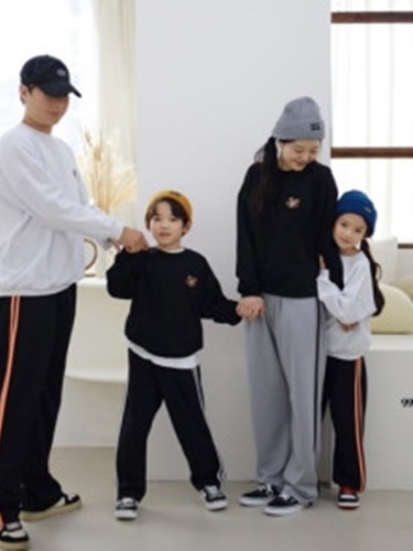 Two Line Pants (with Mom)