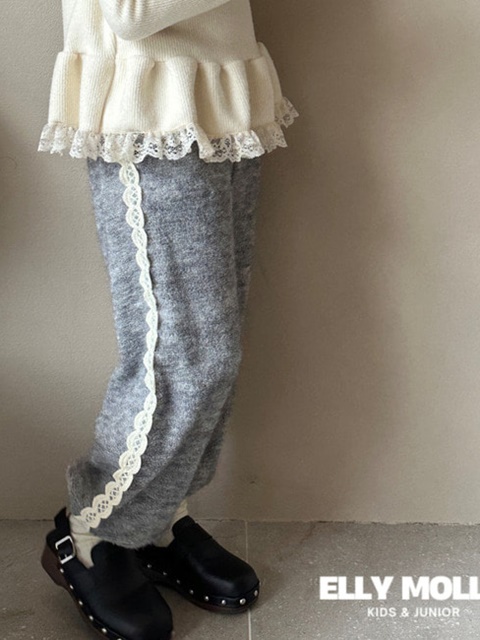 Soft Lace Jogger Pants
