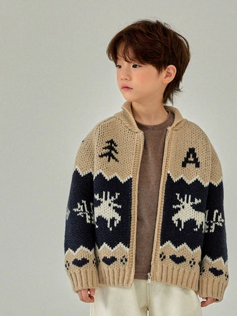 A Bear Knit Cardigan