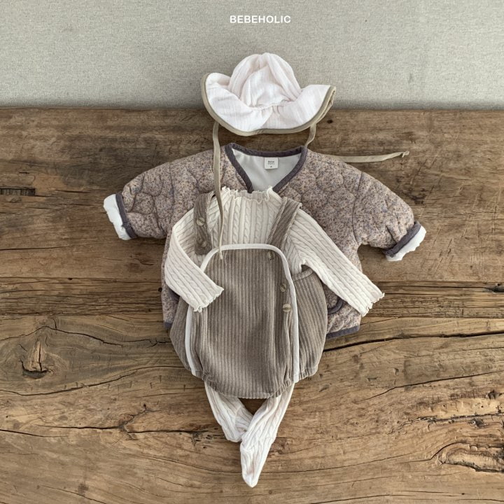 Bebe Holic - Korean Baby Fashion - #babyboutique - Marant Suspender Romper - 4