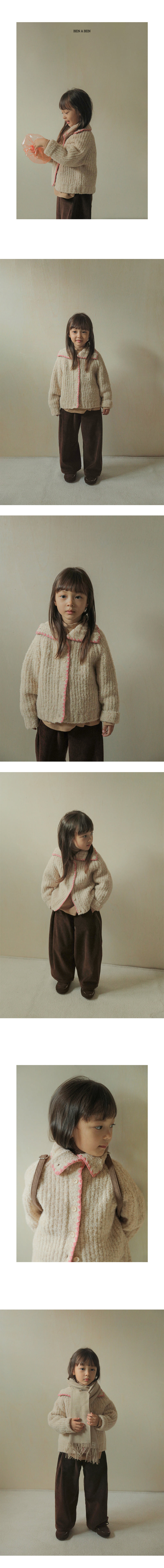 Bien A Bien - Korean Children Fashion - #kidsstore - Popper Knit Cardigan - 3