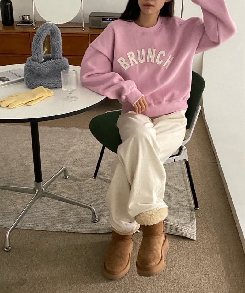 Diana - Korean Women Fashion - #shopsmall - Brunch Sweatshirts - 2