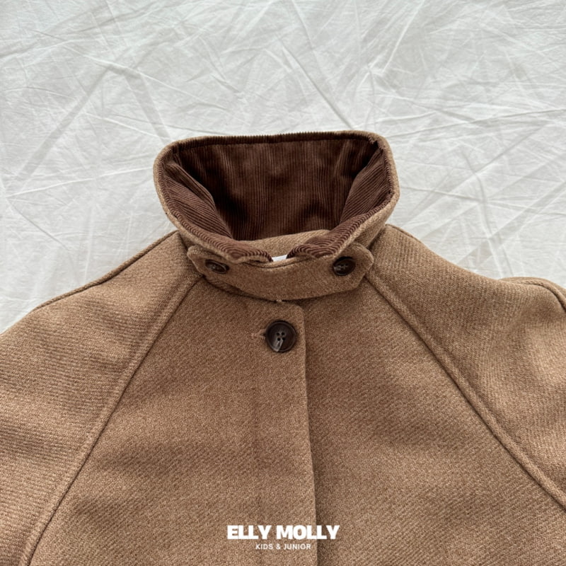 Ellymolly - Korean Children Fashion - #kidsshorts - Fine Wool Long Coat - 7