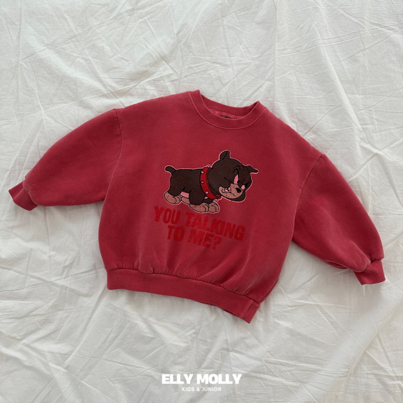Ellymolly - Korean Children Fashion - #kidsstore - Bulldog Dying Sweatshirts - 4