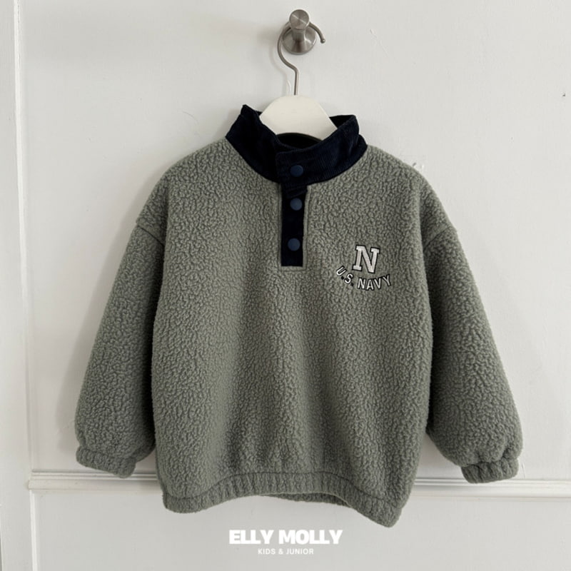 Ellymolly - Korean Children Fashion - #magicofchildhood - Soft High Sweatshirts - 2