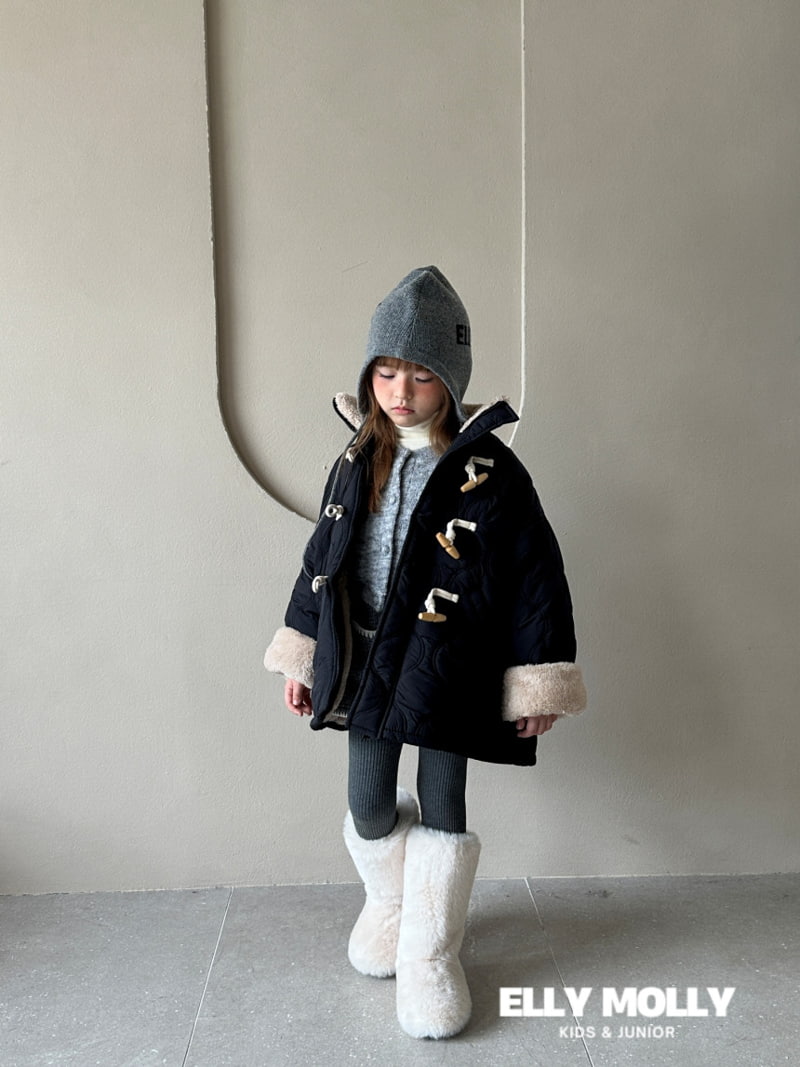 Ellymolly - Korean Children Fashion - #todddlerfashion - Jacquard Knit Hat - 11