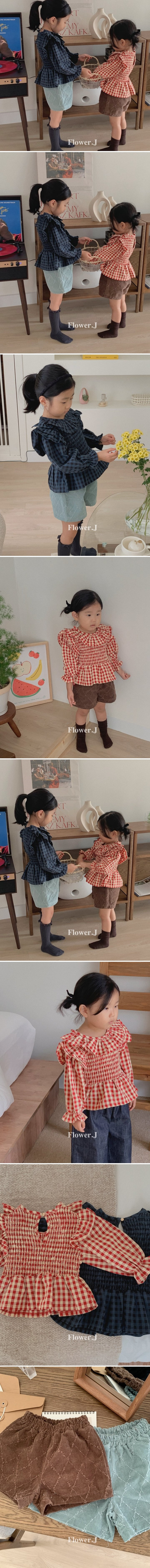 Flower J - Korean Baby Fashion - #babygirlfashion - Diamond Shorts