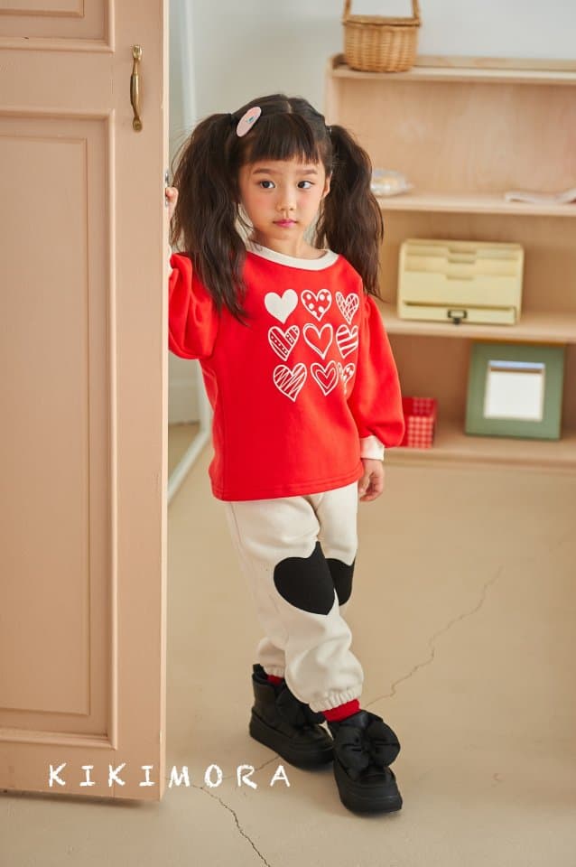 Kikimora - Korean Children Fashion - #fashionkids - Nine Heart Sweatshirt - 7