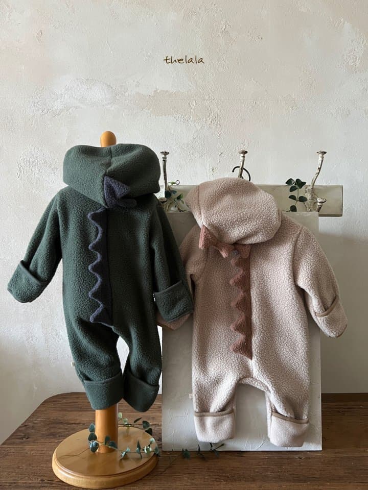 Lala - Korean Baby Fashion - #babylifestyle - Puff Tyrano Bodysuit - 3