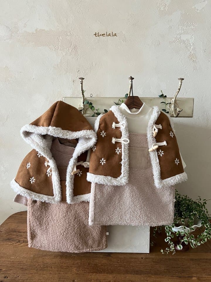 Lala - Korean Children Fashion - #prettylittlegirls - Bison Suspender One-piece - 6