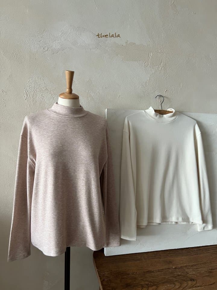 Lala - Korean Women Fashion - #vintageinspired - Mom Winter Turtleneck Tee - 6