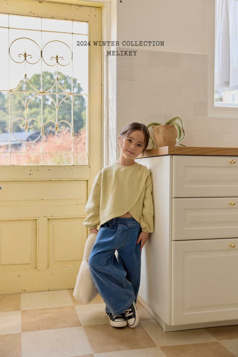 Melikey - Korean Children Fashion - #childofig - Cross Sweatshirt - 7