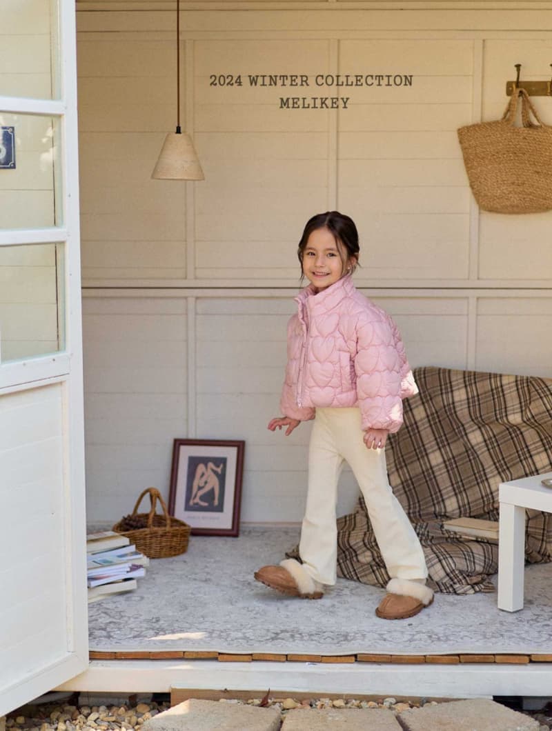 Melikey - Korean Children Fashion - #childrensboutique - Heart Balloon Short Padding - 11