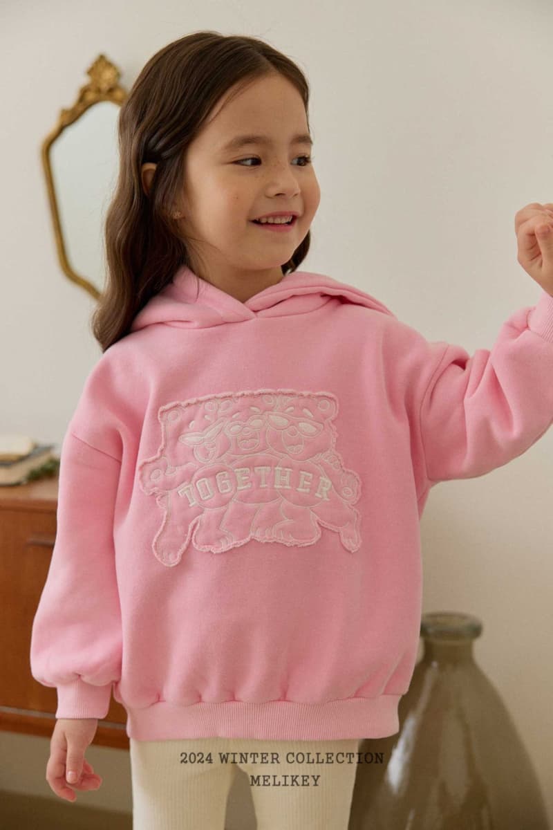Melikey - Korean Children Fashion - #designkidswear - Together Pig Hoodie - 11