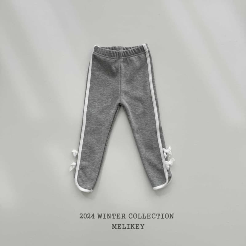 Melikey - Korean Children Fashion - #designkidswear - Rabba Ribbon Leggings - 8