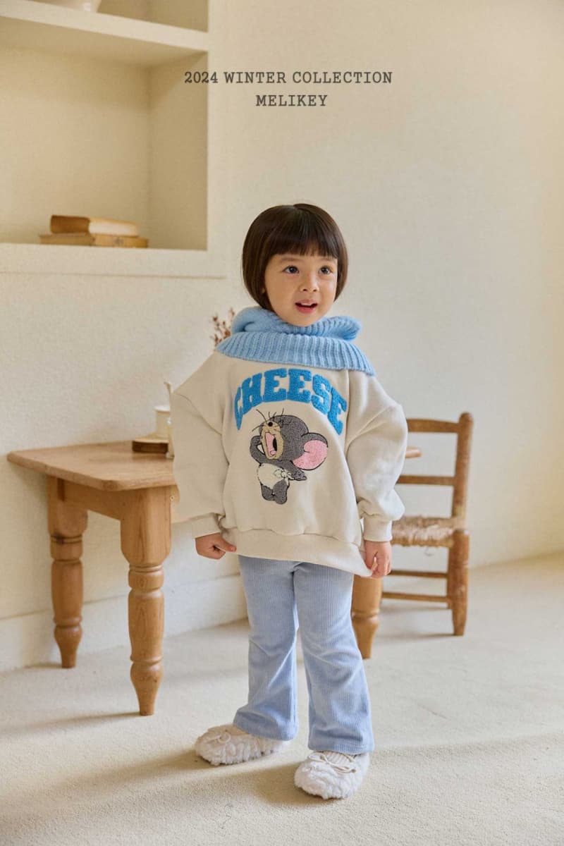 Melikey - Korean Children Fashion - #minifashionista - Roa Velvet Bootcut Pants - 2