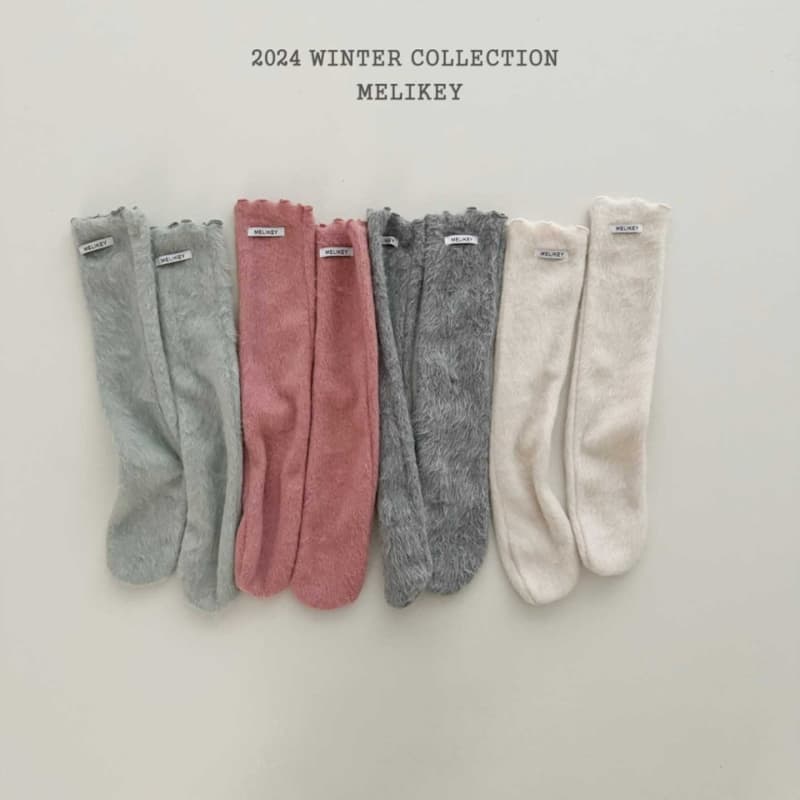 Melikey - Korean Children Fashion - #stylishchildhood - Winter Soft Long Socks - 7