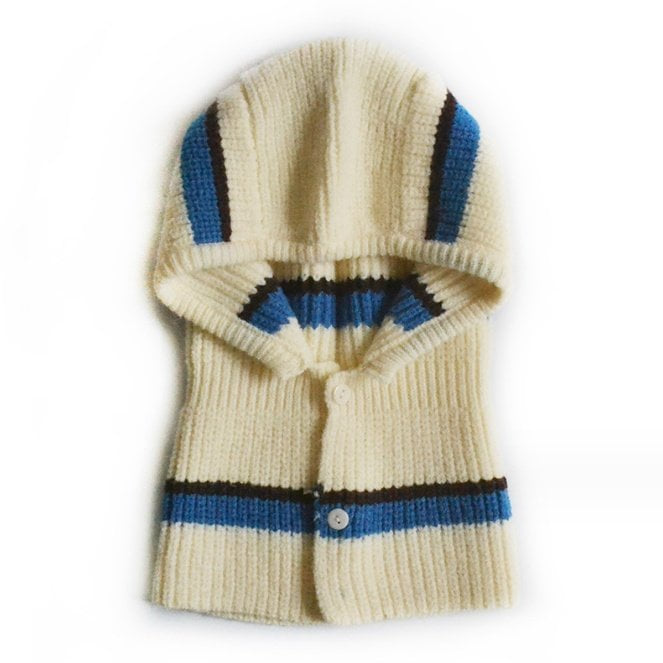 Miso - Korean Baby Fashion - #babyclothing - New Stripe Balaclava - 2