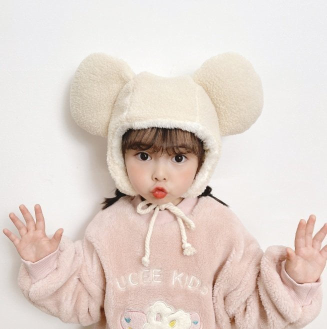 Miso - Korean Baby Fashion - #babyfashion - Big Mouse Beanie