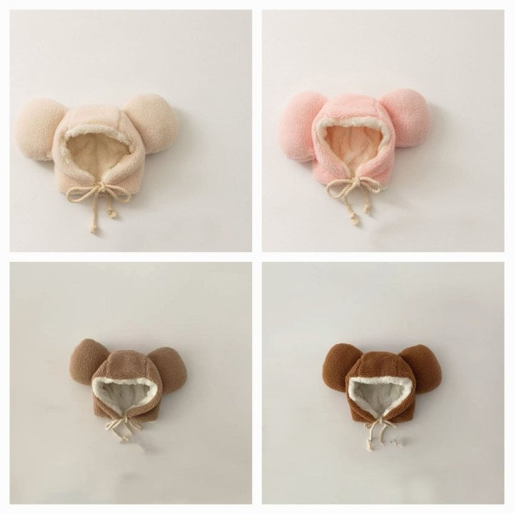 Miso - Korean Baby Fashion - #babygirlfashion - Big Mouse Beanie - 3