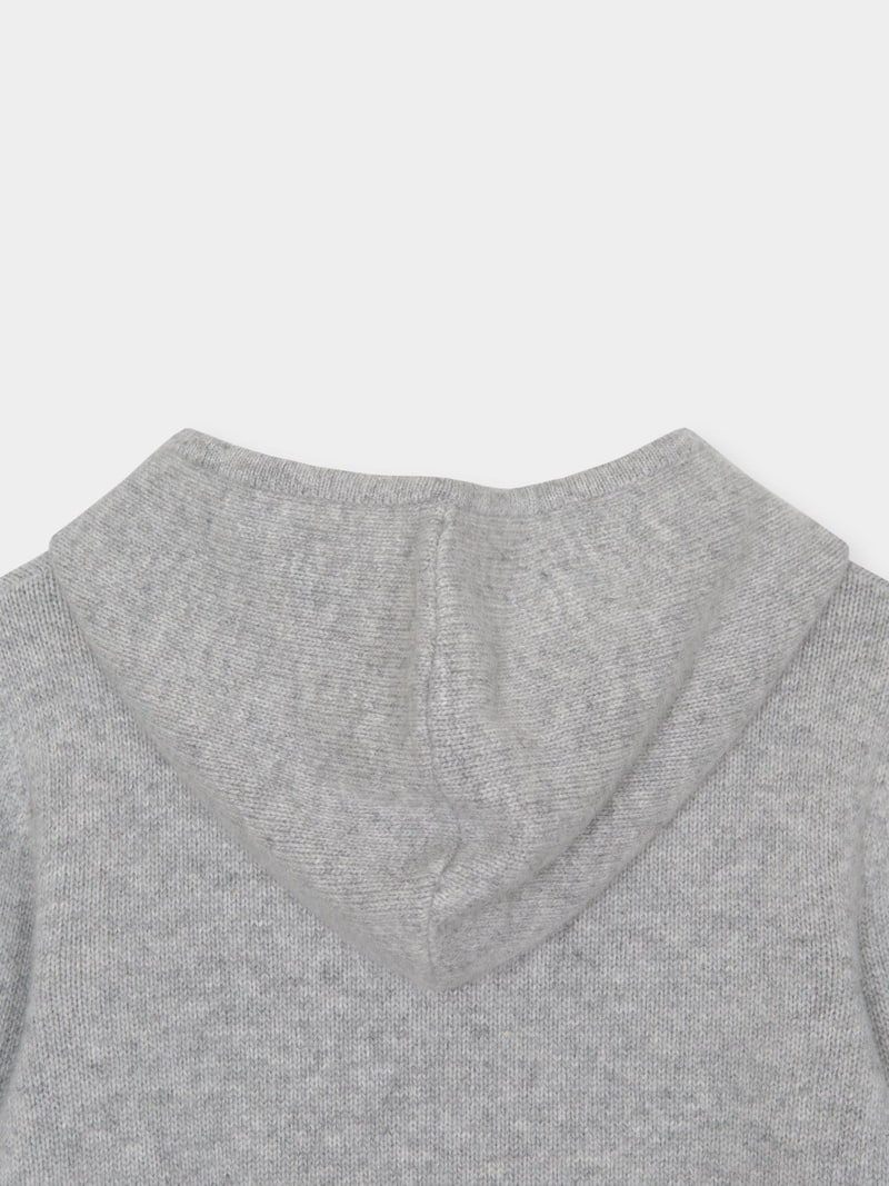 Moani - Korean Women Fashion - #womensfashion - Ete Hoodie Zip-up Knit Cardigan - 9