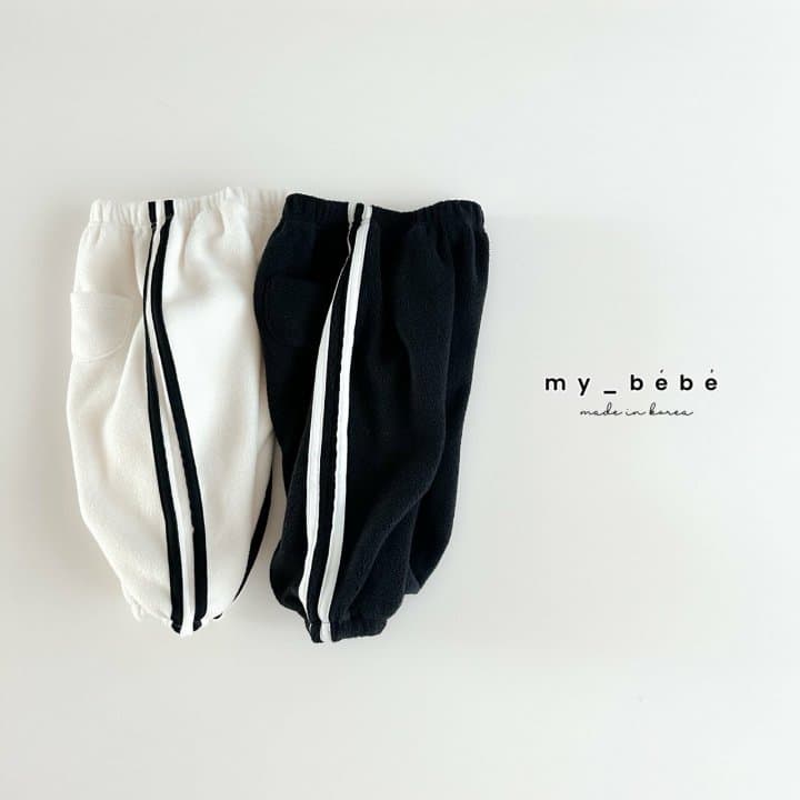 My Bebe - Korean Baby Fashion - #babyoutfit - Tape Pants - 2