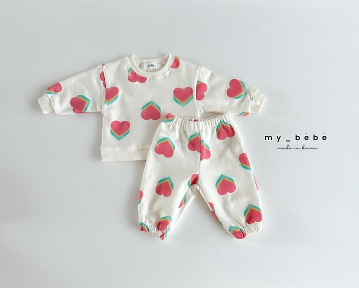 My Bebe - Korean Children Fashion - #kidsstore - Printed Set - 6