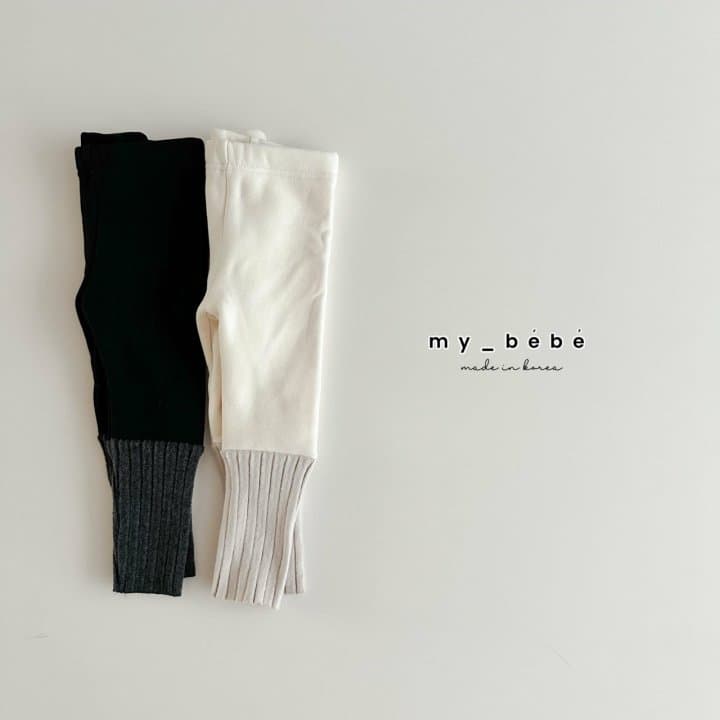 My Bebe - Korean Children Fashion - #littlefashionista - Warmer Leggings - 3