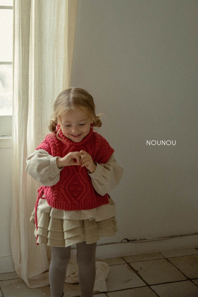 Nounou - Korean Children Fashion - #todddlerfashion - Drop Knit - 2