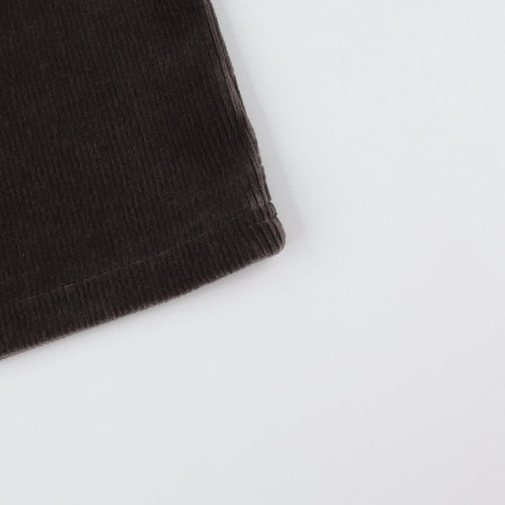 O Wen - Korean Children Fashion - #discoveringself - Veloa Ribbed Collar Tee - 12