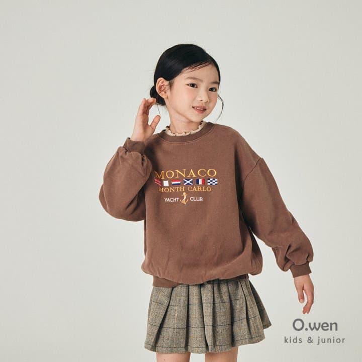 O Wen - Korean Children Fashion - #fashionkids - Monaco Brushed Sweatshirt (with Mom) - 3