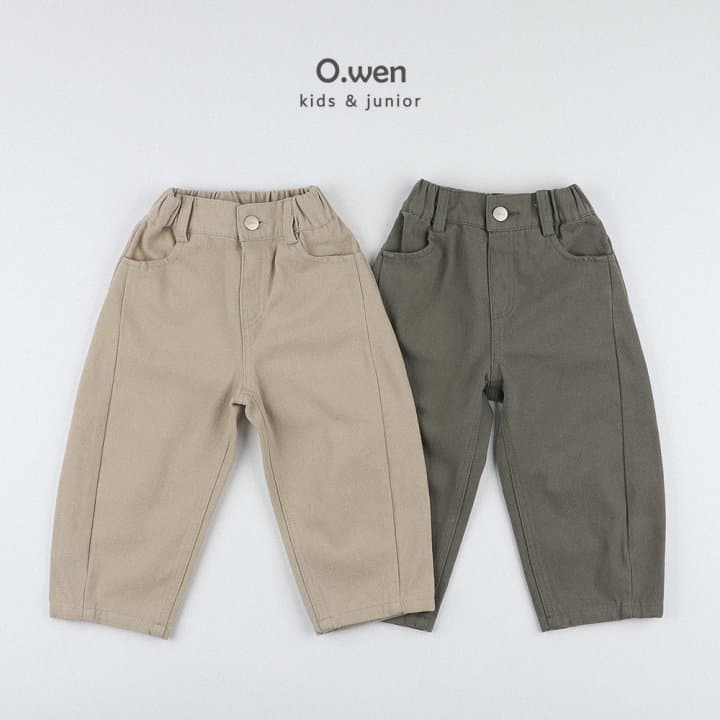 O Wen - Korean Children Fashion - #minifashionista - Wide Cut Brushed Cotton Pants - 8