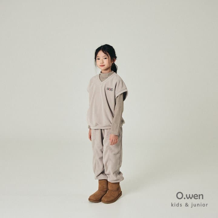 O Wen - Korean Children Fashion - #todddlerfashion - Super Fleece Vest - 7