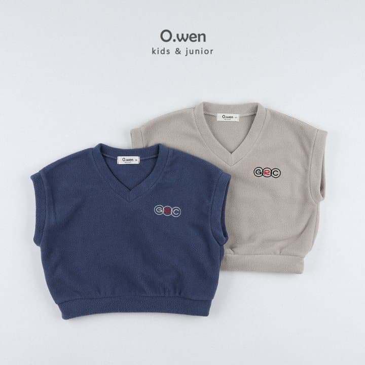 O Wen - Korean Children Fashion - #toddlerclothing - Super Fleece Vest - 8