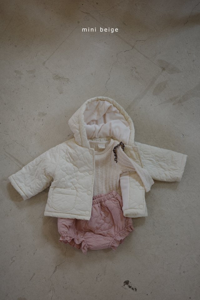 The Beige - Korean Baby Fashion - #babyboutique - 24 Shoulder Frill Tee - 5