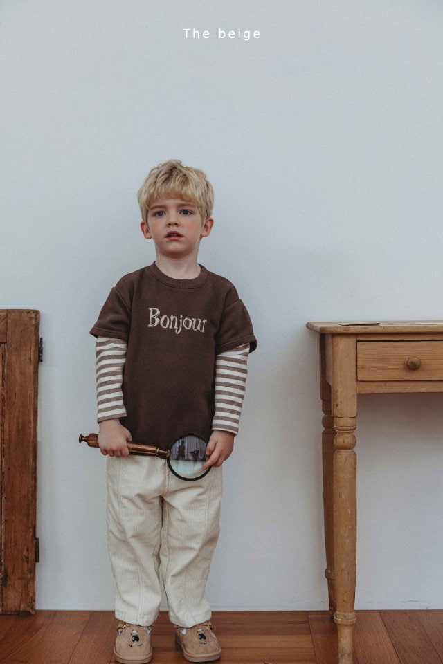 The Beige - Korean Children Fashion - #kidzfashiontrend - Layered Tee - 3