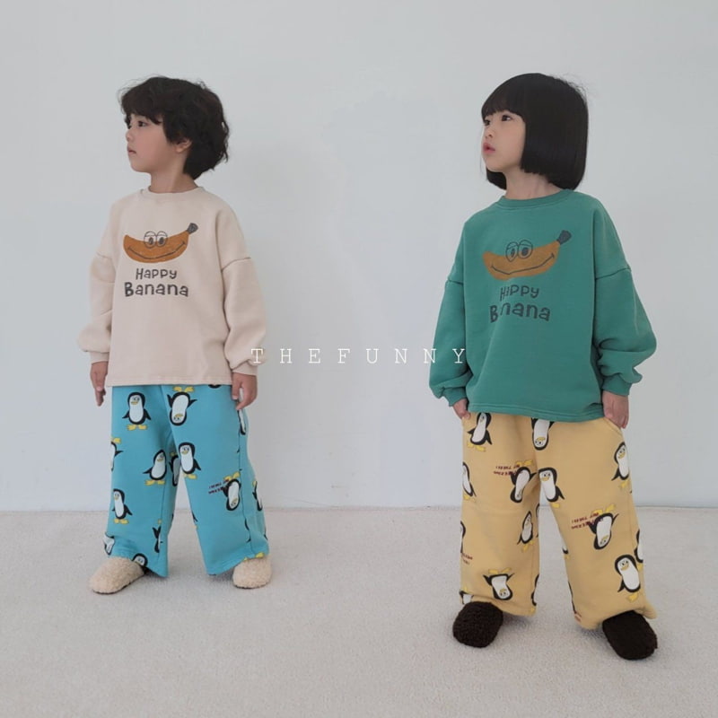The Funny - Korean Children Fashion - #childofig - Banana Fleece Tee