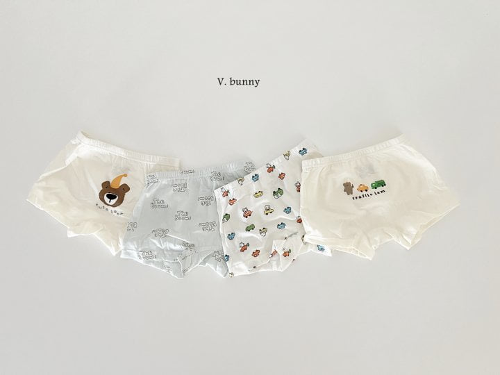 V Bunny - Korean Children Fashion - #childrensboutique - Traffic Boy Underwear