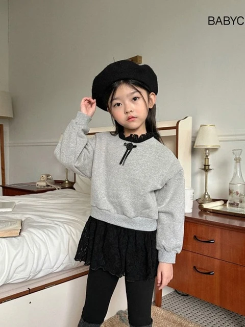 Rose Lace Sweatshirt