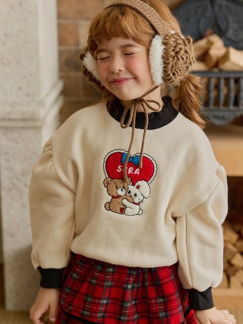 Heart Bear Rabbit Sweatshirt Heart Bear Rabbit Sweatshirt