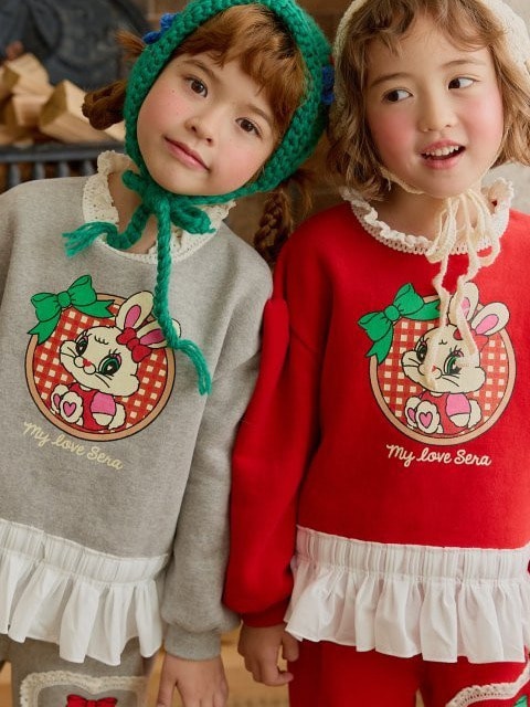 Check Rabbit Sweatshirt Check Rabbit Sweatshirt
