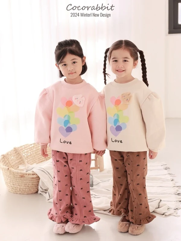 Winter Heart Rabbit Sweatshirts