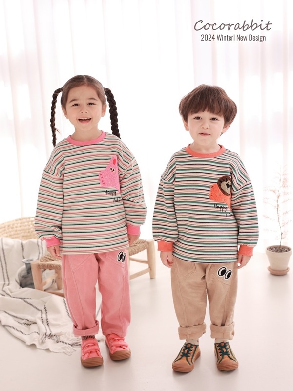 Stripe Rabbit Lion Tee