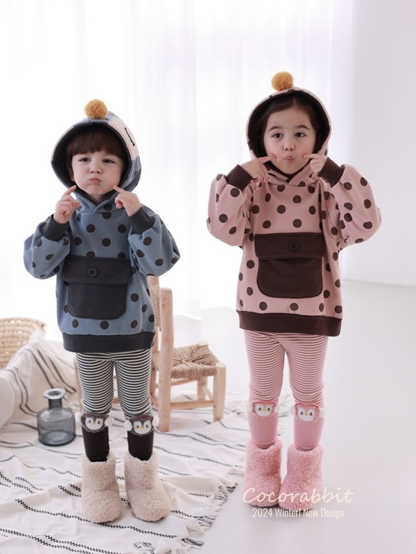 Dot Penguin Hoodie